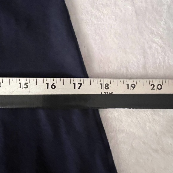 Tommy Hilfiger Dress Womens Small Blue Short Sleeve V-Neck Pullover Cotton Logo - Picture 7 of 9